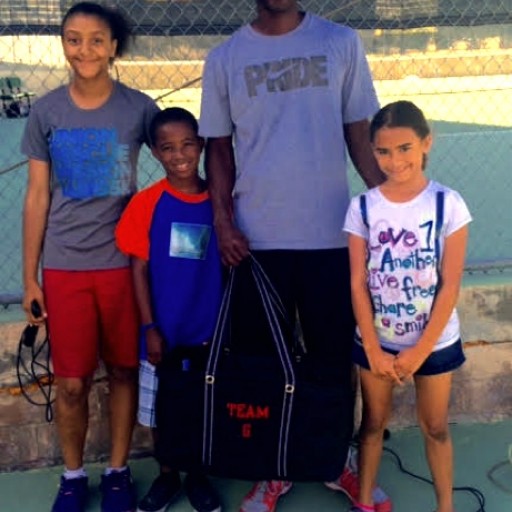 Team G Tennis Gives Scholarships to Children of Union Rescue Mission's Hope Gardens Family Center (HGFC).